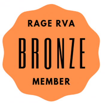 image of a bronze toned badge of membership